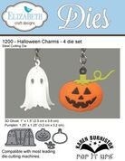 Elizabeth Craft Designs Halloween Charms Die, Metal, Grey, 17.7 x 11.3 x 0.2 cm