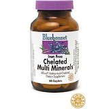 Bluebonnet. Albion Chelated Multi Minerals (Iron-free)- 60 Ct (2 Pack)