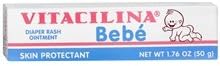 Vitacilina Bebe Diaper Rash Ointment 1.76 Oz. (Quantity Of 6)