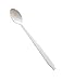 100 Plastic Soda Sundae Iced Tea Cold Drinks Spoons 8 inch; Made in USA