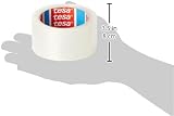 tesa Strong Packing Tape Clear 66m x 50mm Polypropylene Secure Box Parcel view 5