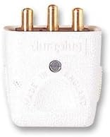 Advanced DURAPLUG - LCP103 WHI - LEAD CONNECTOR 3 PIN WHITE --