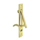 Deltana EP475U3-UNL Edge Pull; 4"; Unlacquered