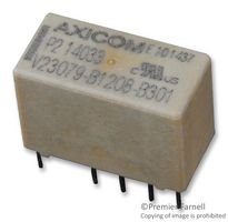 TE CONNECTIVITY / AXICOM V23079B1208B301 RELAY, SIGNAL, DPDT, 3VDC, 2A, TH (10 pieces)