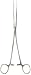 SE 10-Inch Stainless Steel Curved Forceps - Self-Locking, Serrated Tip for Precision Grip and Clamping - Perfect for Crafting, Fishing Tasks, Jewelry Making, and More! -611FC
