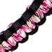 WaterFit Paracord Handle - Paracord Carrier Survival Strap Cord with Safety Ring and Carabiner Compatible with Hydro Flask Wide Mouth Water Bottles 12oz - 64 oz