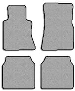 MERCEDES-BENZ 380-SEL Floor Mat set Carpet Custom Fit Replacement 4 pc set (2 pc fronts &amp; 2 pc rears) Action backing &amp; binded edges Gray Fits 1981-1983 Avery's Floor Mat 827-B