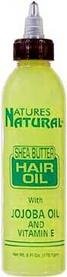 natures natural hair oil 6oz (shea butter)