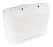 Camco  Heavy-Duty 20lb Propane Tank Cover Protector- Protect Popane Tank from Flying Debris, Provides Easier Access to Gas Valves (Polar White) (40523) primary