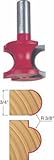 Freud 3/8" Radius Half Round Bit with 1/2" Shank