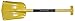 Lifeline 4002 Aluminum Sport Utility, 3 Piece Collapsible Design, Perfect Snow Shovel for Car, Camping and Other Outdoor Activities, One Size, Yellow