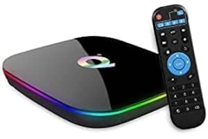 Q Plus Android 10.0 TV Box 4GB RAM 32GB ROM, Android Box H616 Quad-core WiFi 2.4GHz Support 6K H.265 HD 2.0 Ethernet TV Box