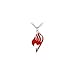 Fairy Tail Anime Pendant Necklace (Red)