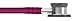 3M Littmann Classic II Infant Stethoscope, Raspberry Tube, 28 Inch, 2125