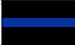 3x5 FT Thin Blue Line Flag Police Cop Flag Sewn Nylon Stripes #1 Quality US Made