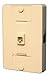 Suttle 630LCCU-50 1-Line Wall Mount Adapter DSL Filter (Pins 3&4) with Auxiliary Unfiltered Jack, Ivory, Compatible with ADSL and ADSL2+, 2-pole Low Pass Filter Topology primary
