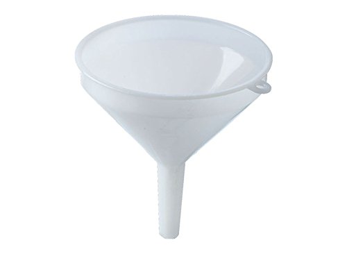 Funnel - 10 cm (4 in) - White Plastic