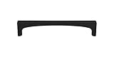 Top_Knobs Riverside Pull Color Flat Black 5