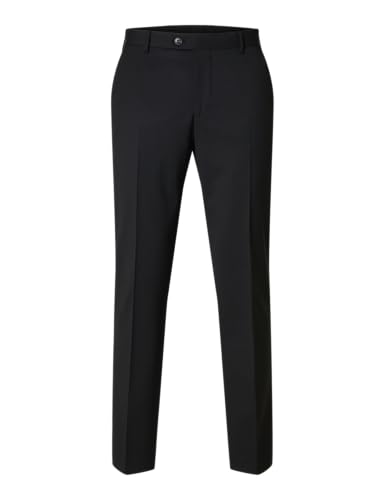SELECTED FEMME Slhslim-Theo Lano TRS Flex Noos, Negro, 54