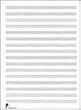 Manuscript Paper No. 16: 16-stave (Passantino Manuscript Papers) by