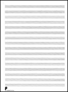 Manuscript Paper No. 16: 16-stave (Passantino Manuscript Papers) by Music Sales Corporation