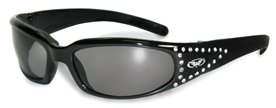 Global Vision Eyewear Marilyn 3 Sunglasses with EVA Foam, Smoke Tint Lens