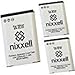 (3 Pack) Ultra High Capacity Original Nixxell Battery for Nikon EN-EL23 MH-67 for camera Coolpix B700, P600, P610, P900, Coolpix S810c, Many More!