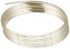 Sterling Silver Dead Soft Wire - Square - 5 ft - 20 Gauge : Pack of 1 Pack