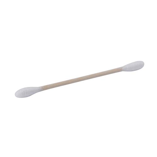 500PCS/SET Natural Cotton Swabs Double Head Wood Sticks Nose Ears Cleaning Cosmetics Health Care Cotton Buds