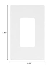 LIDER Matte Finish Decorator Switch