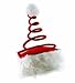 Funny Party Hats Santa Hat for Adults - Christmas Hats - Santa Coil Hat - Christmas Novelty Hats
