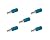 Compressed Swell Plug - Basement Tie Rod Hole Sealing Device - 5 Count