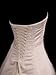 Wedding Gown Zipper Replacement Adjustable Fit Corset Back Kit Lace-Up OFF WHITE CHIFFON