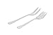 Serving Fork Set - Set of 2 Large and Medium Stainless Steel Serving Utensils by Mallets Bay