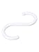 uxcell Plastic S Shape Hooks Hangers Clasp for Home Organization 5PCS