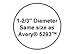 480 Label Outfitters® Round Labels, 24 per Sheet, 1-5/8 inch Diameter Round White Matte Labels