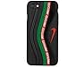 iPhone 3D Sean W/Undefeated Air Max 97 Shoe Case Official Print Textured Shock Absorbing Protective Sneaker Fashion Case (Black, iPhone 7+/8 Plus)
