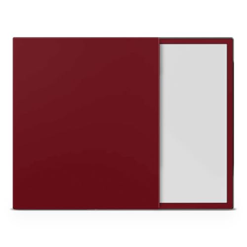 Tablet Skin Compatible with BOOX Note Air4 C (2024) - Solid Burgundy - Premium…