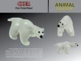 Looking Glass Torch Figurine-Cher the Polar Bear-Ltd Ed by Brainstorm Products LLC