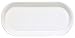 Fiesta 12-Inch by 5-3/4-Inch Bread Tray, White