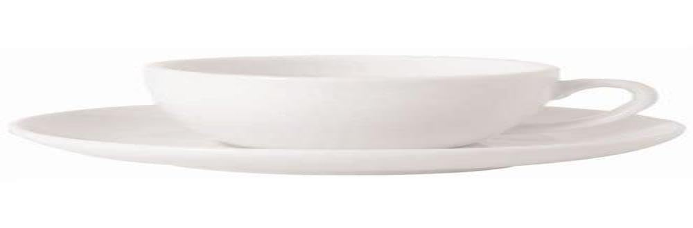 "Classic White Breakfast Saucer - Dimensions: 160mm (6.25""). Box quantity: 12."