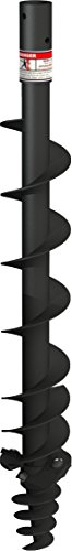 RanchEx 100499 6" Heavy Duty Auger, 6"/Small, Black