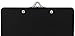 Trade Quest Plastic Clipboard Opaque Color Letter Size Standard Clip (Pack of 6) (Black)
