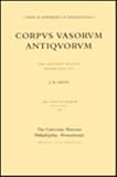 Corpus Vasorum Antiquorum Vol. I : The South Italian Pottery, Green, J. R., 0934718830