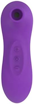HZBe USB Charging 10 Frequency Honey Tongue Mini Vibration Bar Intelligent Constant Temperature Pulse Sucker 3 (Color : Purple)
