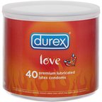 Durex Love 40 Pc Bowl