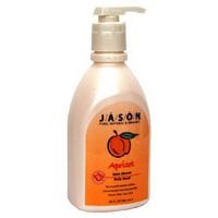 Jason Natural Products Apricot Satin Shower Body Wash, 30 Ounce -- 3 per case.