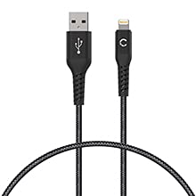 Cygnett ExoConnect Lightning to USB-A Cable - Black 2 m