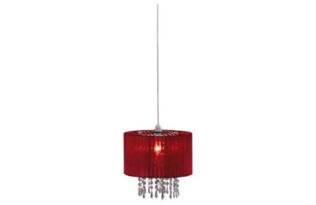 Living Grazia Voile Droplets Light Shade Red Amazon Co Uk