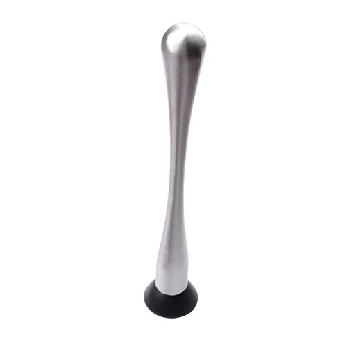 Qunqi 9 Inch Stainless Steel Cocktail Muddler Mixed Spoon Professional Grade Bar Tool Make Perfect Mojitos Mint Juleps Fruit Drink - Thumbnail 5